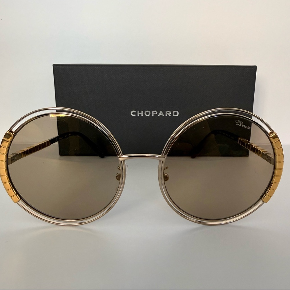 NWT!!! CHOPARD women sunglasses SCHC79 8FFG Authentic Retail 950$